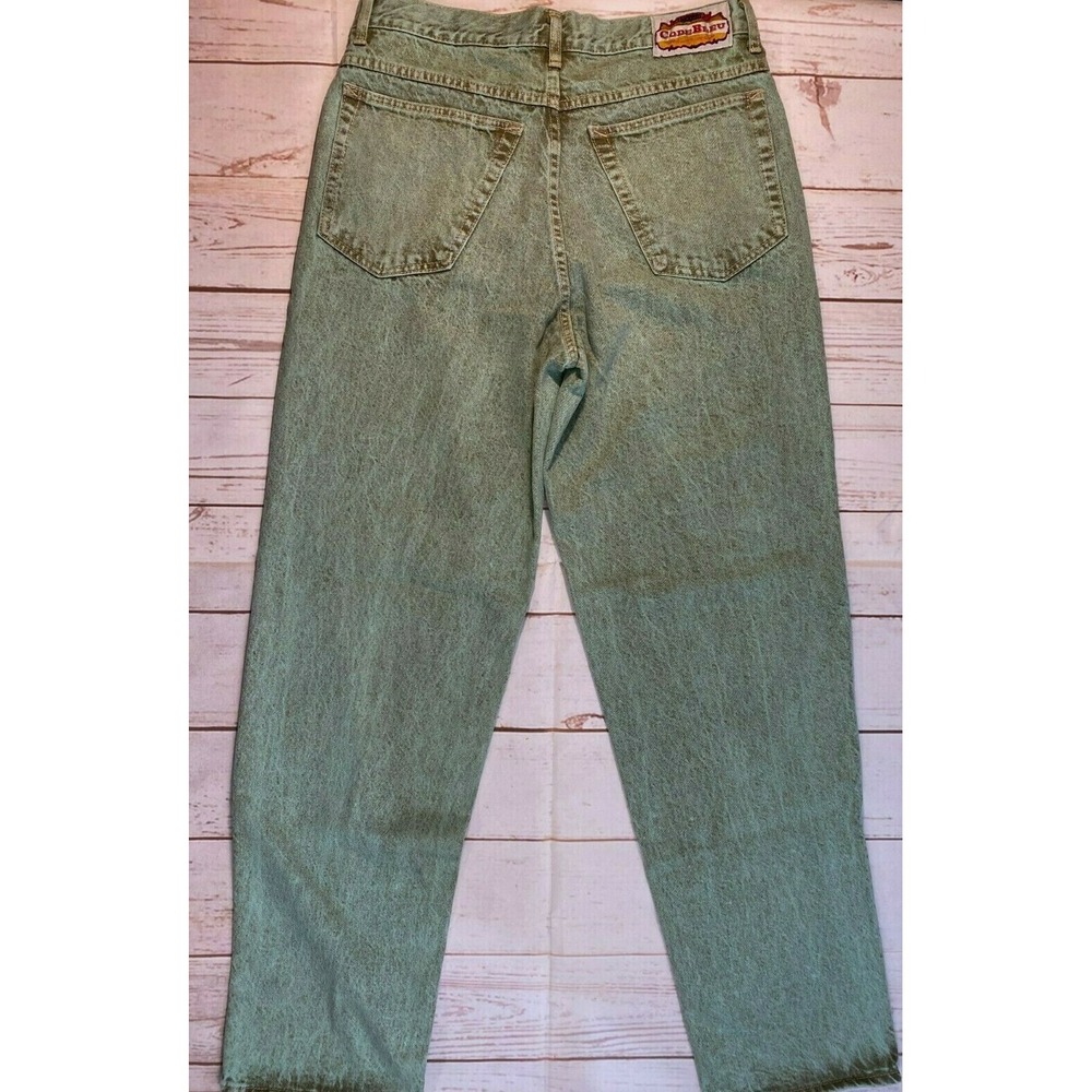 Vintage CODE BLEU JEANS 32X33 Color JAPAN Straight relax Women